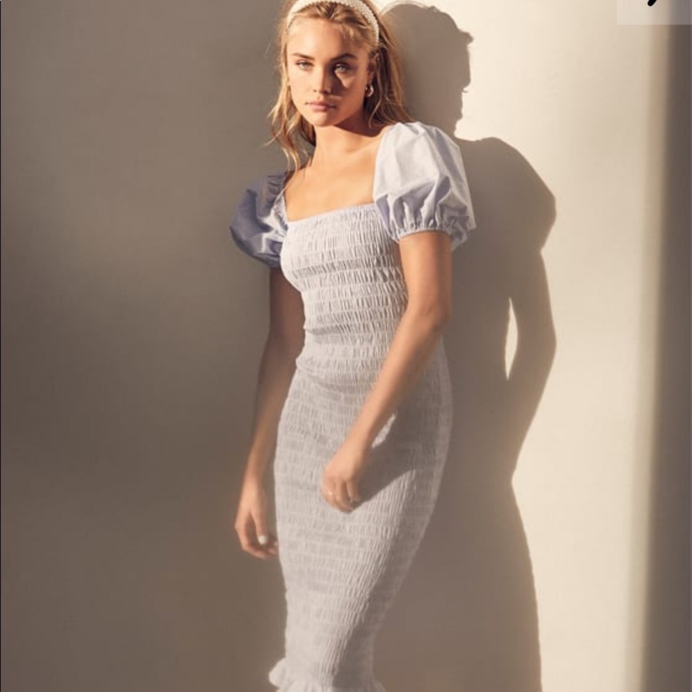 NWT - Lulus Steal The Stage Light Blue MIDI Dress